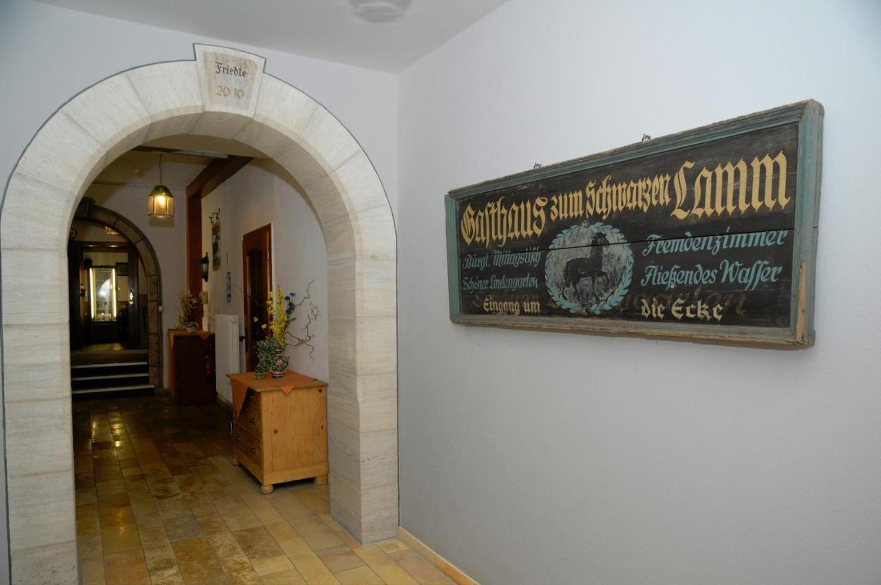 Schwarzes Lamm Hotel Rothenburg ob der Tauber Luaran gambar