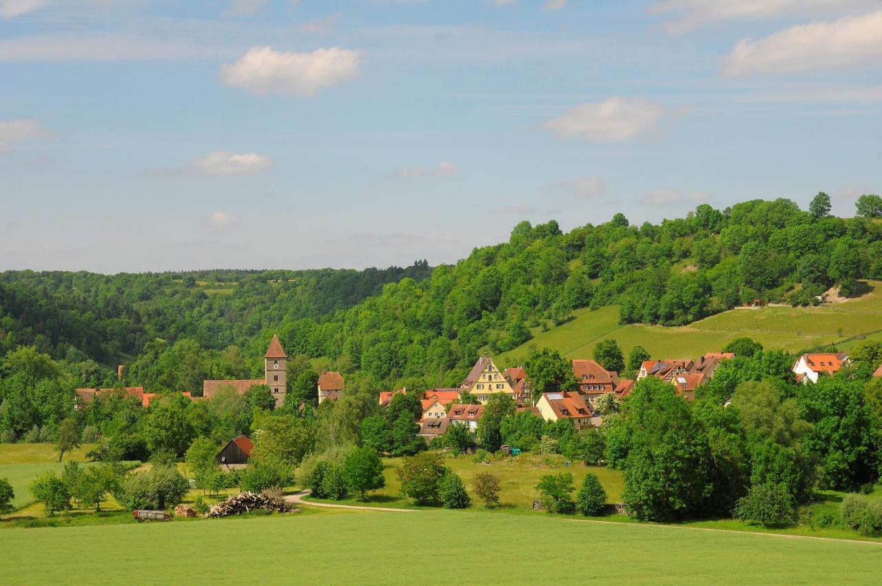 Schwarzes Lamm Hotel Rothenburg ob der Tauber Luaran gambar